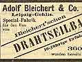Bleichert Reklame